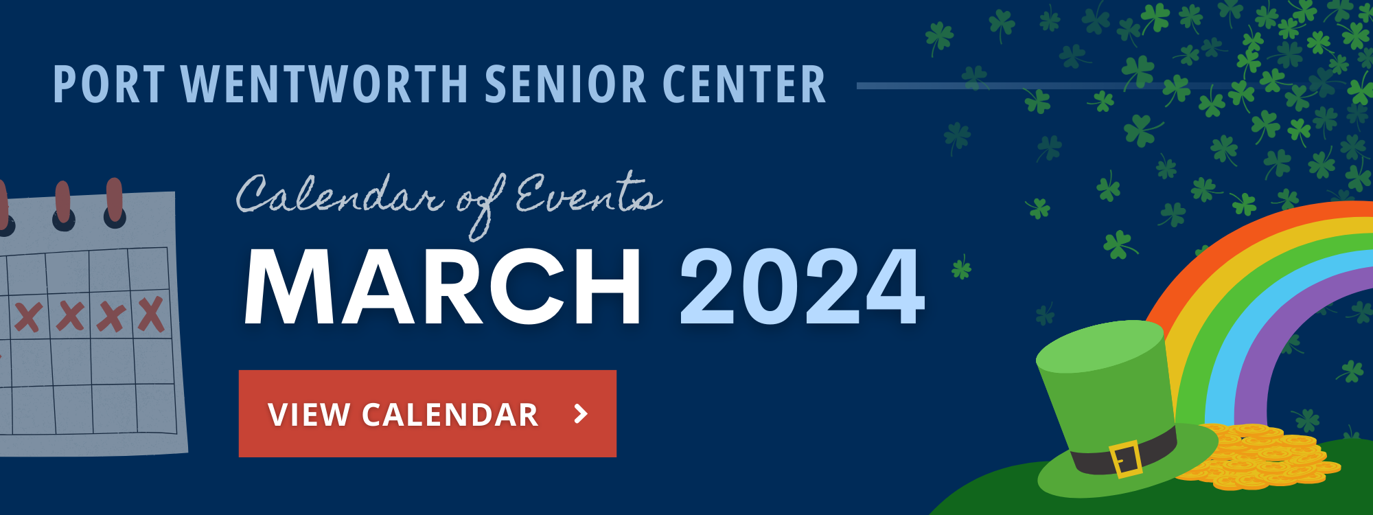 Senior Center Calendar of Events