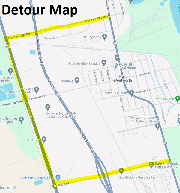 detour route