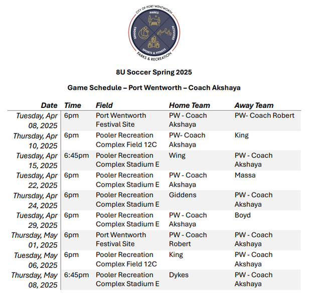 8U-Soccer-Spring-2025-Coach-Akshaya-Schedule
